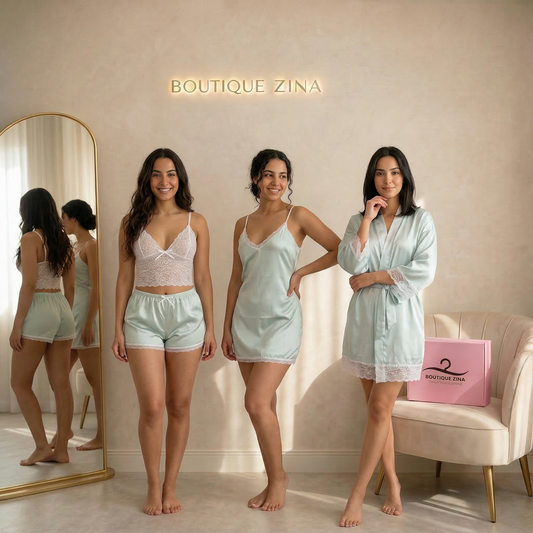 Pack Satin confortable – 4 Pièces
